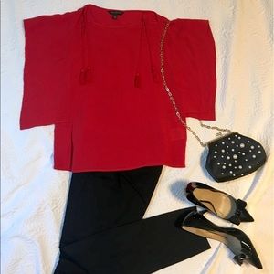 Banana Republic Kimono Inspired Fringe Top